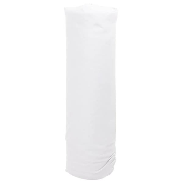Ogräsduk 1x10 m polyesterfiber vit