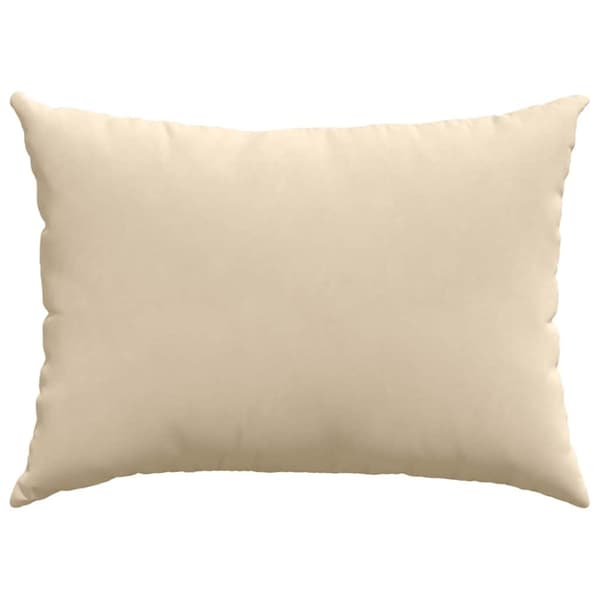 Sofakuddar 2 pcs Kräm 70 x 50 cm tyg