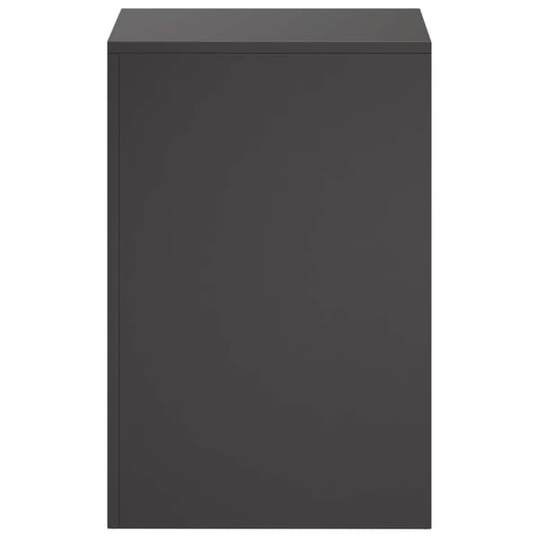 Växtställ 2 pcs Svart 40 x 40 x 60 cm Stål