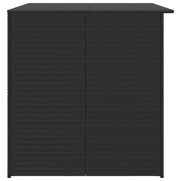 Dynbox 150x100x100 konstrotting svart