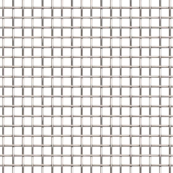 Nätduk 60 x 500 cm 8 Mesh Rostfritt stål 201 Silver