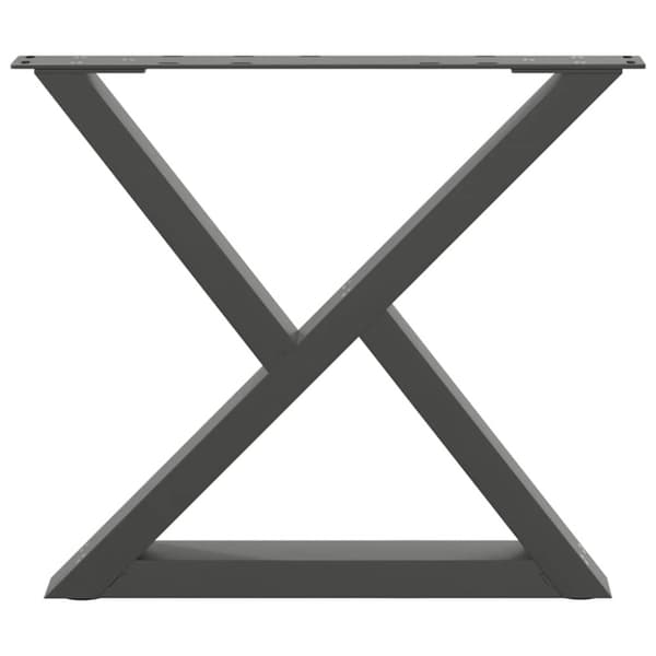 Soffbordsben 2 st antracit 60x(42-43,3) cm stål
