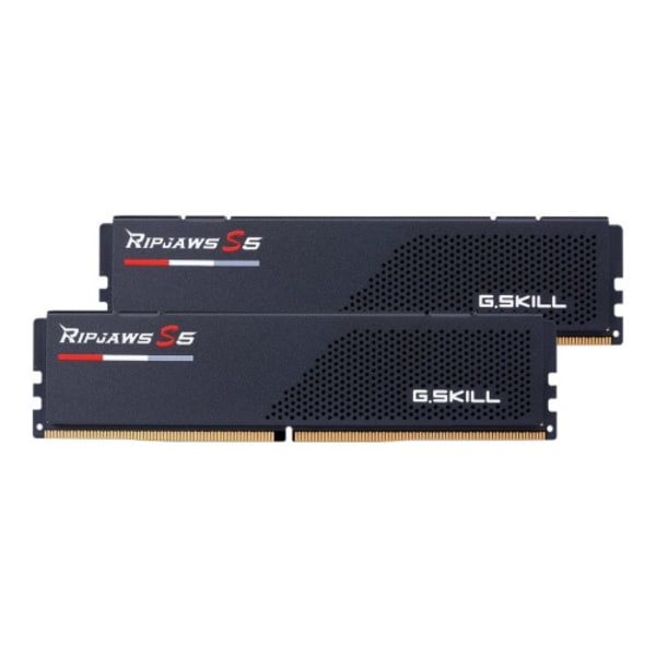 G.Skill Ripjaws S5 - DDR5 - sats - 64 GB: 2 x 32 GB - DIMM 288-pin - 6000 MHz / PC5-48000 - ej buffrad