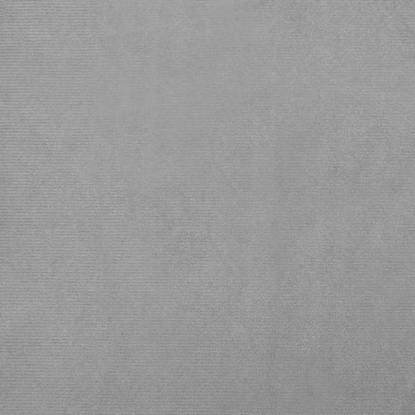 Barnsoffa ljusgrå 60x40x30 cm sammet