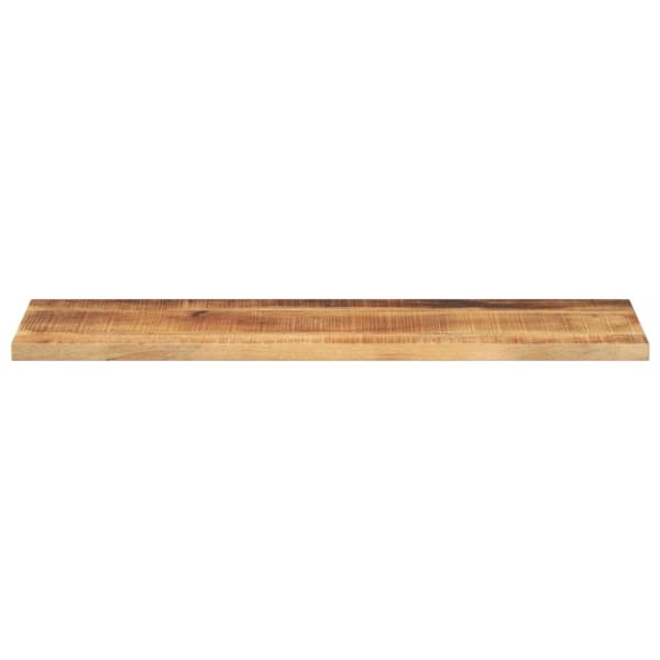Bordsskiva 100x40x2,5 cm rektangulär massivt grovt mangoträ