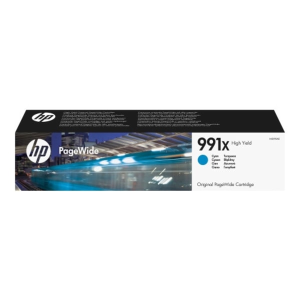 HP 991X - Lång livslängd - cyan - original - PageWide - bläckpatron