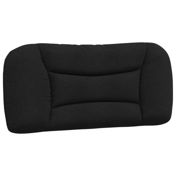 Bed with Mattress "Hvar" Black 90x190 cm Fabric