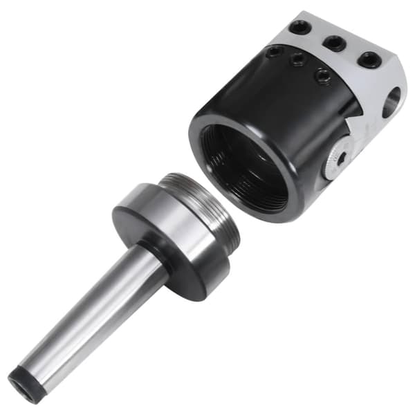 Borrchuck 50 mm med MT2 skaft för svarvfräsning