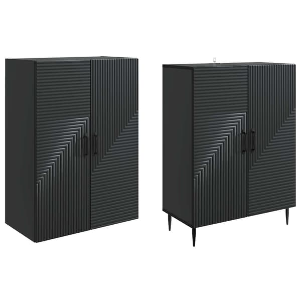 Skåpset 2 pcs 66 x 34,5 x 89,5 cm Konstruerat trä
