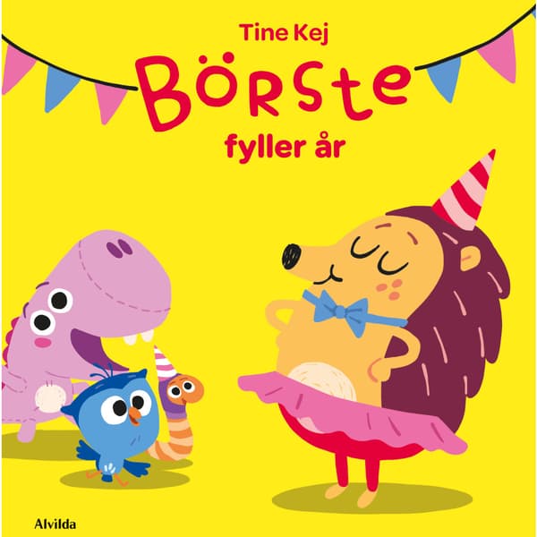 Börste fyller år (bok, board book)