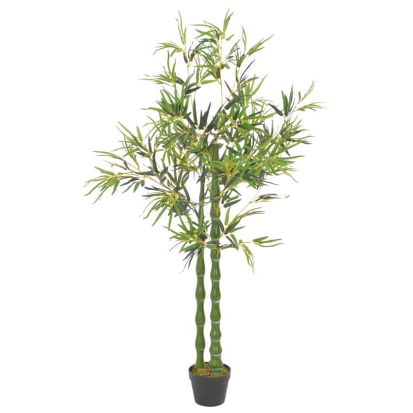 Konstväxt Bambu med kruka 160 cm grön