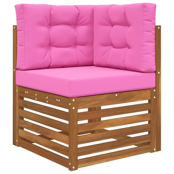 Utomhus Soffa Kudde 3 pcs Rosa Polyester