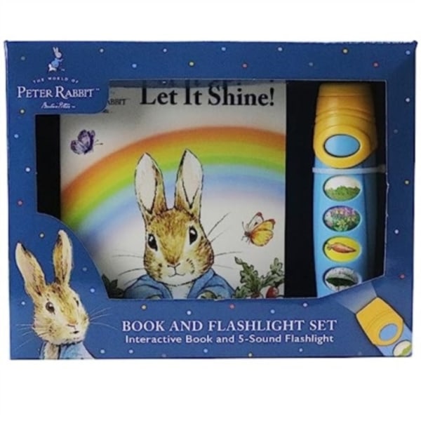 World of Peter Rabbit Let it Shine Book and 5 Sound Flashlight Set (inbunden, eng)