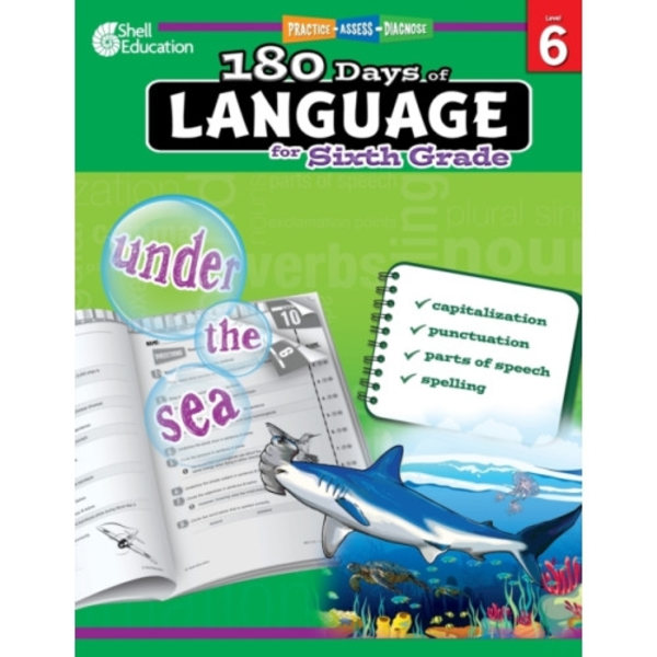 180 Days™: Language for Sixth Grade (häftad, eng)
