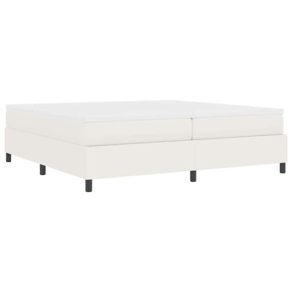 Bäddfjäder Grädde och vit 200 x 200 cm Kordread tyg