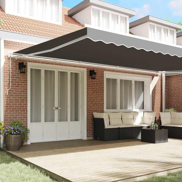 Markisram Vit 600 × 300 cm Aluminium
