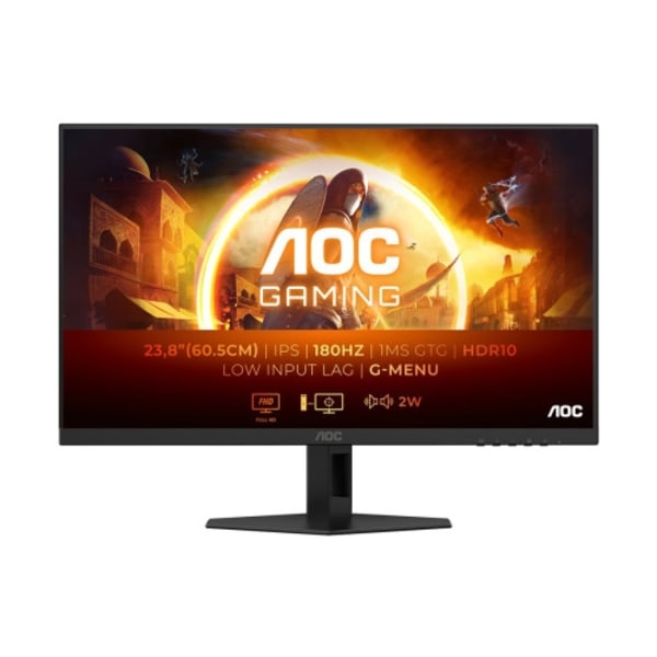 AOC Gaming 24G4XE - G4 Series - LED-skärm - Full HD (1080p) - 24" - HDR Svart, Grå