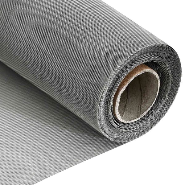 Nätduk 60 x 2000 cm 60 Mesh Rostfritt stål 201 Silver