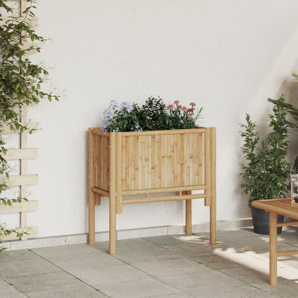Höjd bädd Brun 70 x 35 x 70 cm Bambu