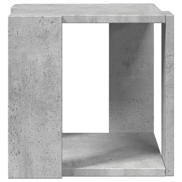 Soffbord betonggrå 32x32x30 cm konstruerat trä
