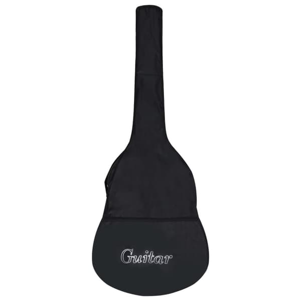 Gitarr för nybörjare med fodral klassisk blå 3/4 36"