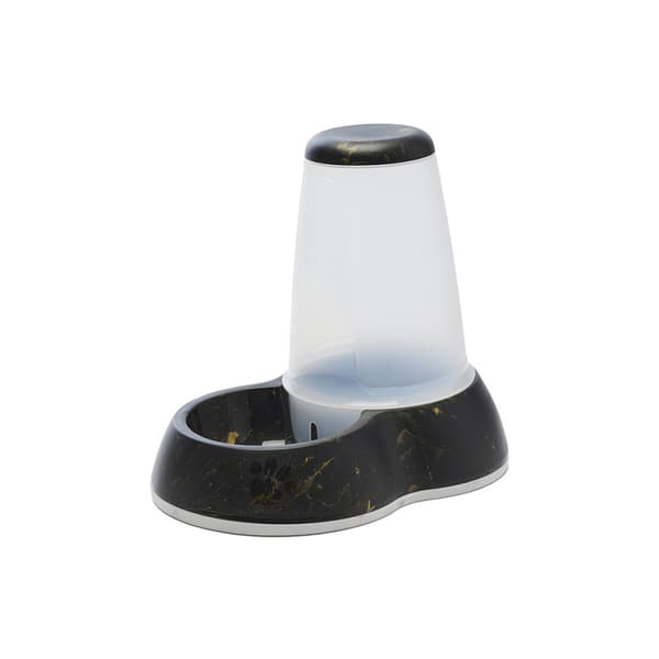 Vattenautomat Loop Marble/Black Gold L 3L Svart