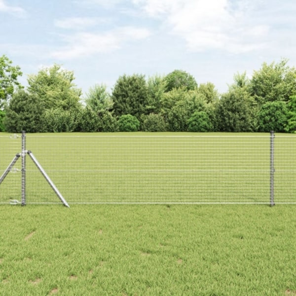 Svetsat Stålnätstaket 0.8x25m Galvaniserat Stål