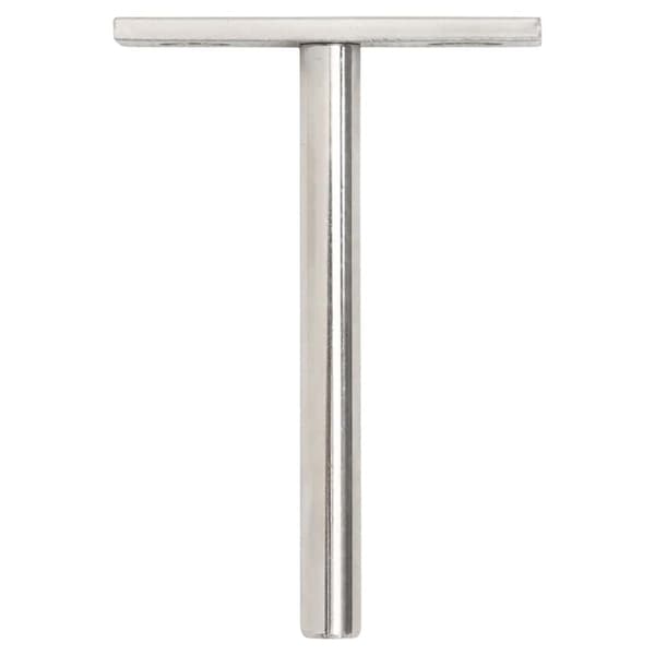 Konsoler för flytande hyllplan 12st osynlig Ø10x100 mm kolstål