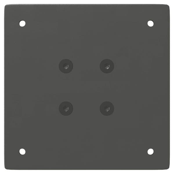 Soffbordsben 4 st antracit 42 cm stål