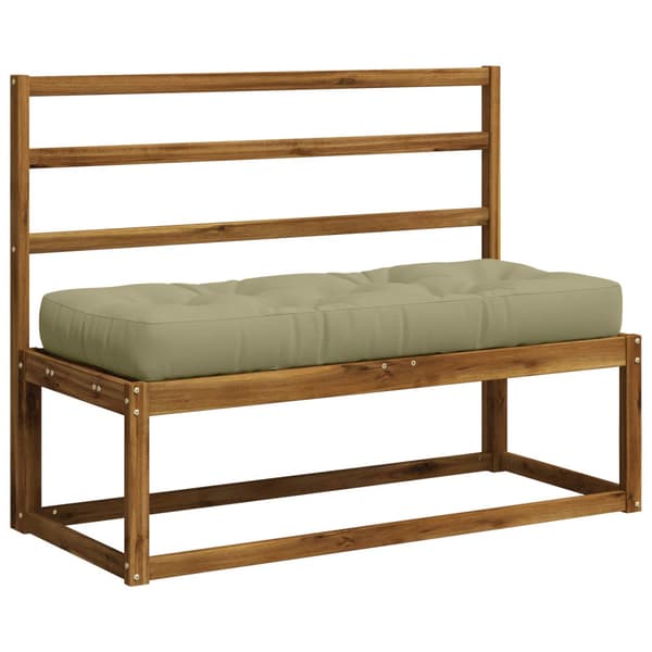 Pallkudd VIANEN 100% Polyester Ljusgrön 120 x 40 x 12 cm