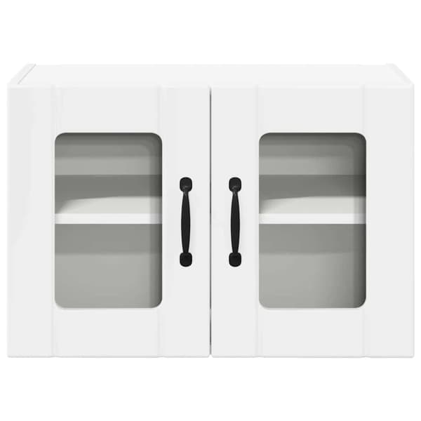 Köksskåp Lucca 2 pcs Vit högglans 60 x 31 x 40 cm