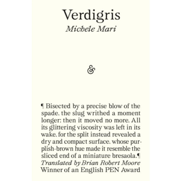 Verdigris (inbunden, eng)