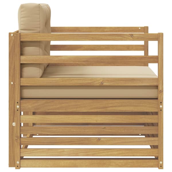 Utomhussoffa Vit och Beige