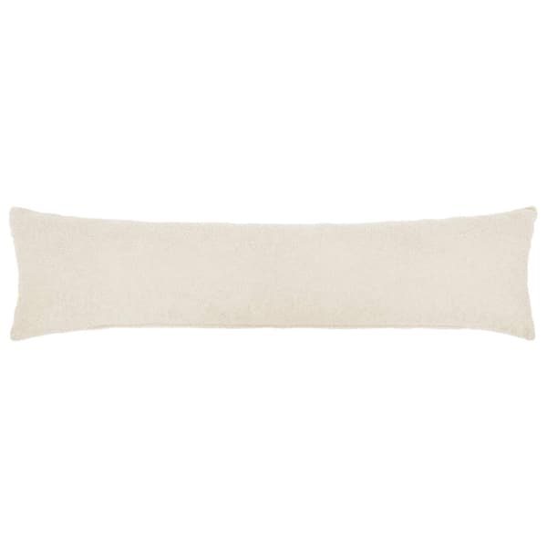 Kuddöverdrag HEERLEN Gräddvit 40 x 145 cm Bouclé