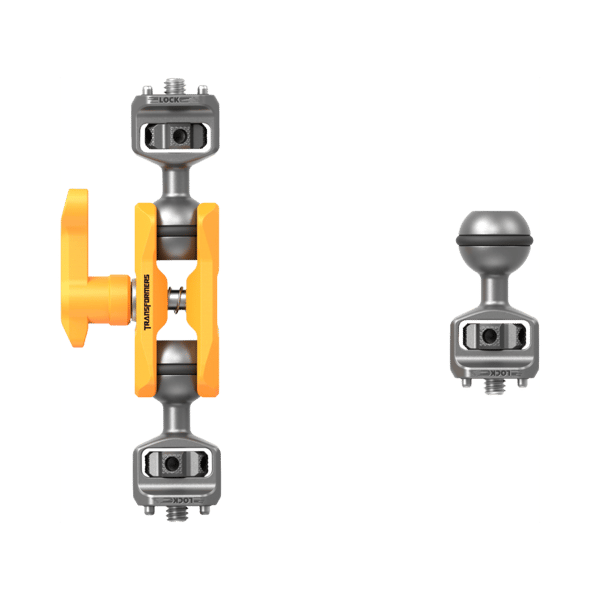 SmallRig 5522 Magic Arm Support with Dual Ball Heads 1/4”-20 Screws（BumbleBee Edition）