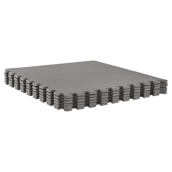 Golvmatta 40 pcs Grå 14,4 m² EVA-skum