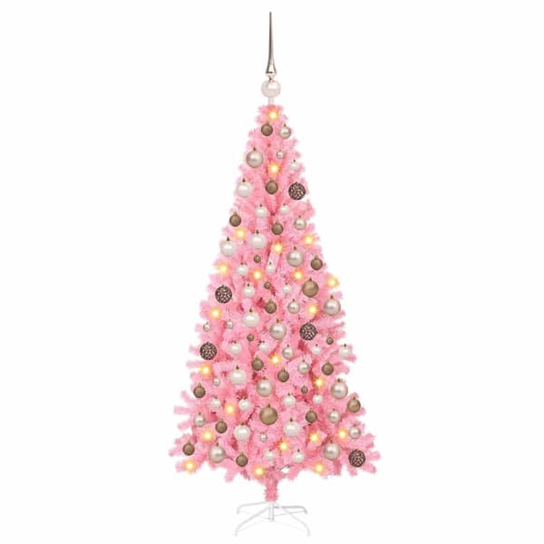 Julgran Rosa 180 cm PVC