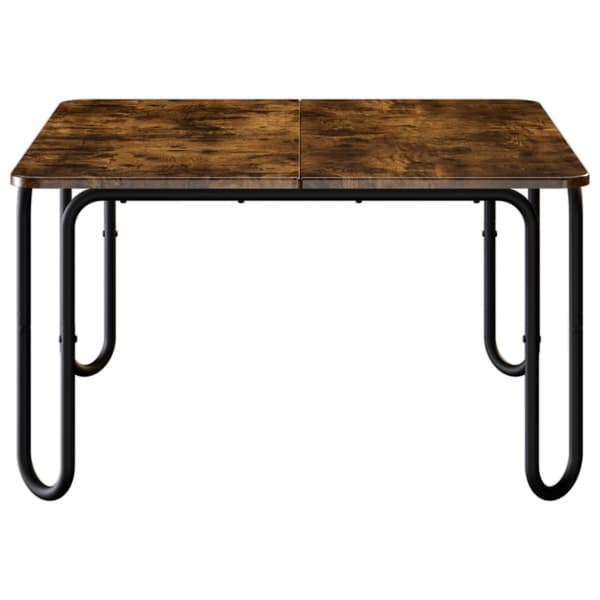 Kaffeebord Rökt ek 79,5 x 79,5 x 45 cm Konstruerat trä