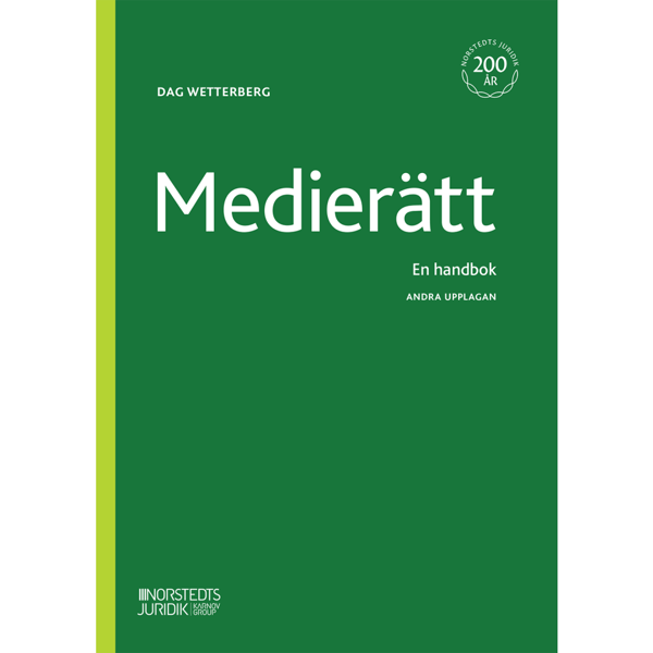 Medierätt : en handbok (häftad)