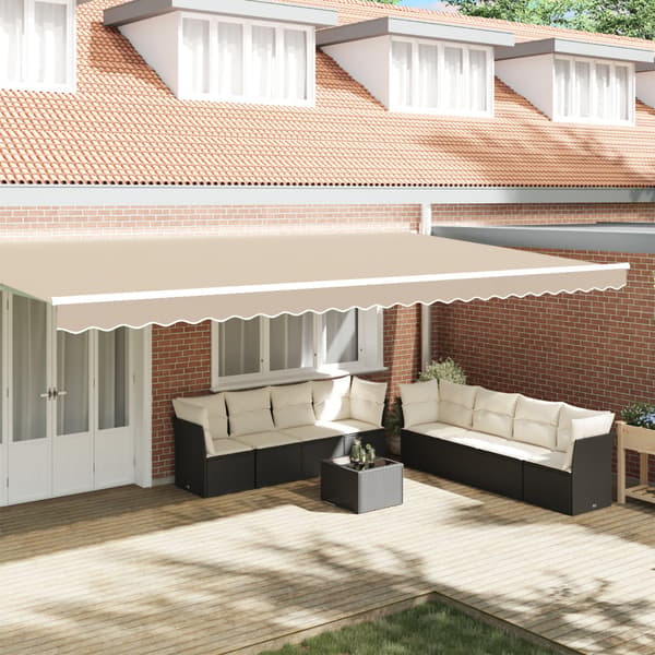 Markiskappa Ersättning Beige 6 m Polyester