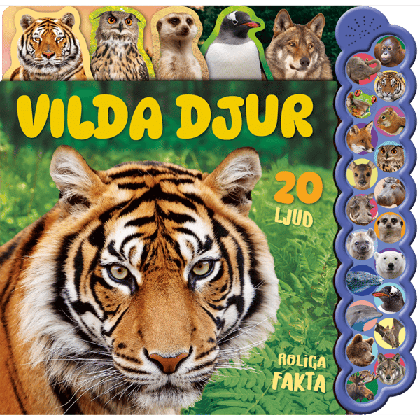 Vilda djur (bok, board book)