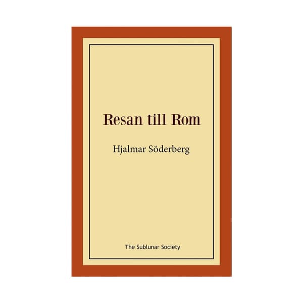 Resan till Rom (häftad)