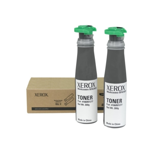 Xerox WorkCentre 5020 - 2-pack - svart - toner-refill