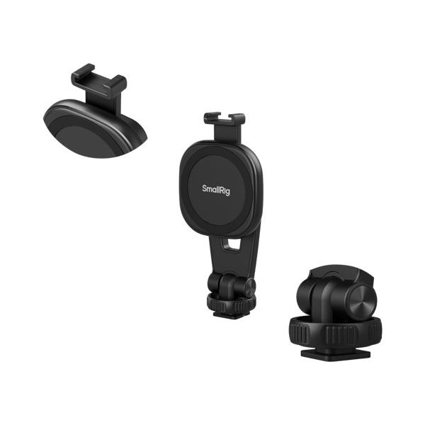 SmallRig 5283 AC-10 Attachable Phone Clamp with Cold Shoe Mount