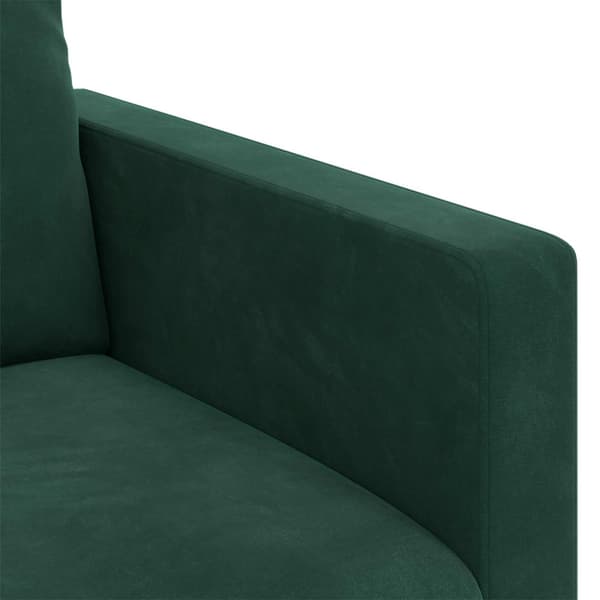 Soffa Mörkgrön 78 x 78 x 80 cm Sammet