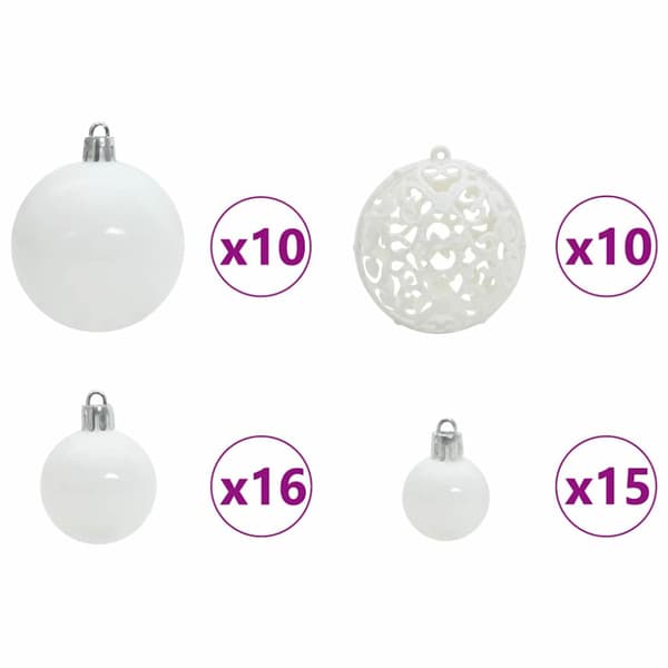 Julgran Rosa 240 cm PVC