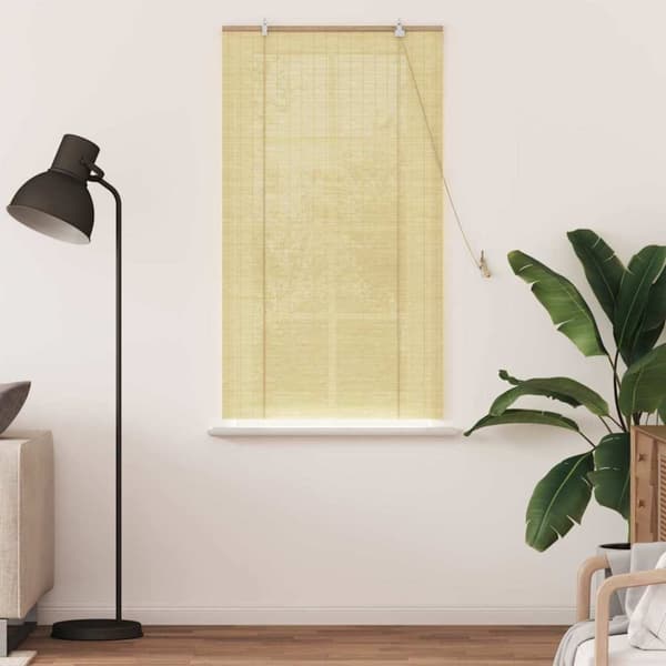 Bambu Rullgardin Natur 90 x 160 cm Bambu