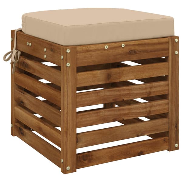 1-delad Sittkudde SOEST 100% Polyester Gräddvit 45 x 45 x 7 cm
