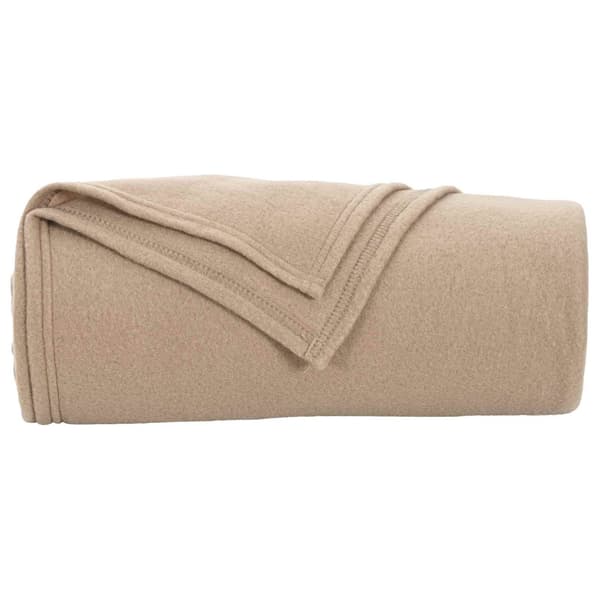 Filtar 24 pcs Kamel 240 x 220 cm Fleece