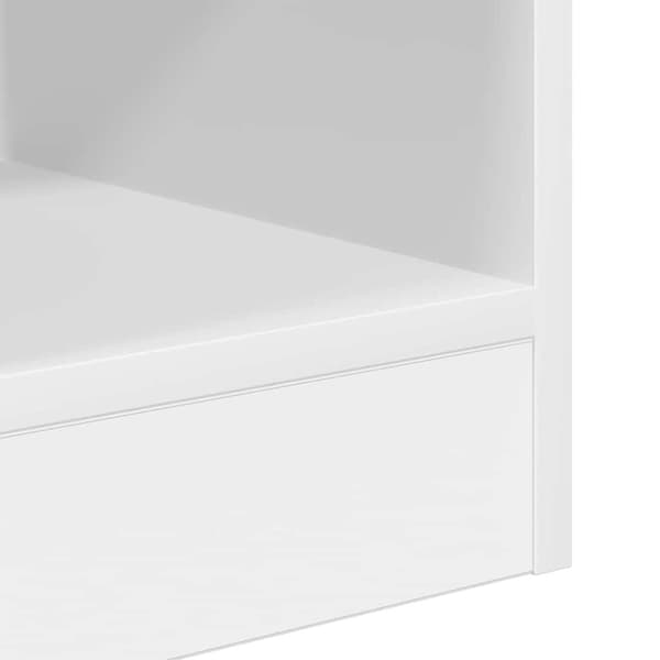 Sidobord 2 pcs Vit 30,5 x 30 x 45 cm Konstruerat trä